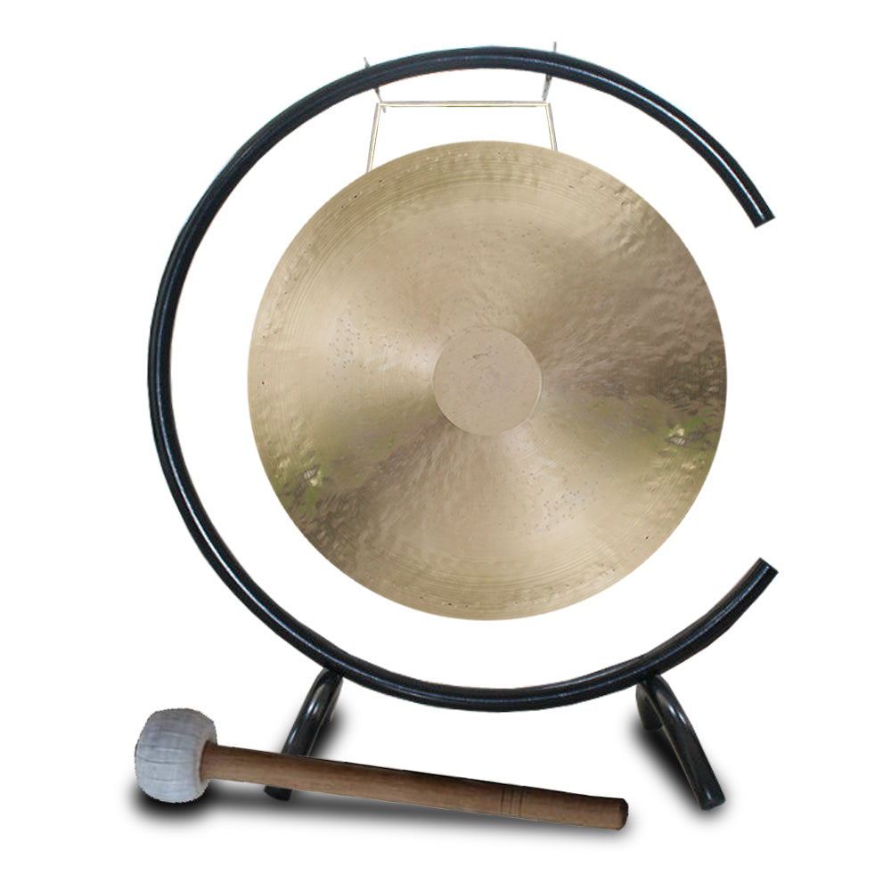 20” Wind Gong with Stand – Powerful Sound Healing & Meditation Gong