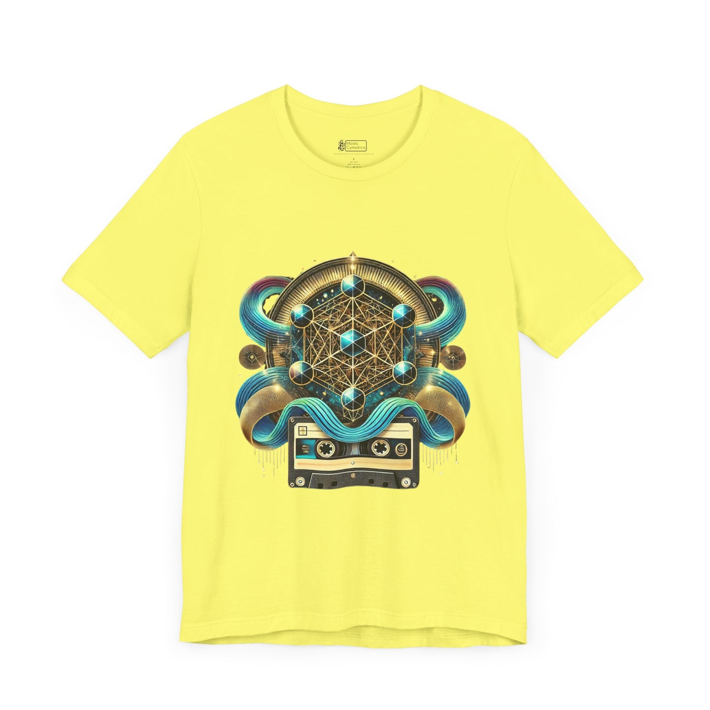 Metatron Tape Waves Shirt – Unisex Jersey Short Sleeve Tee