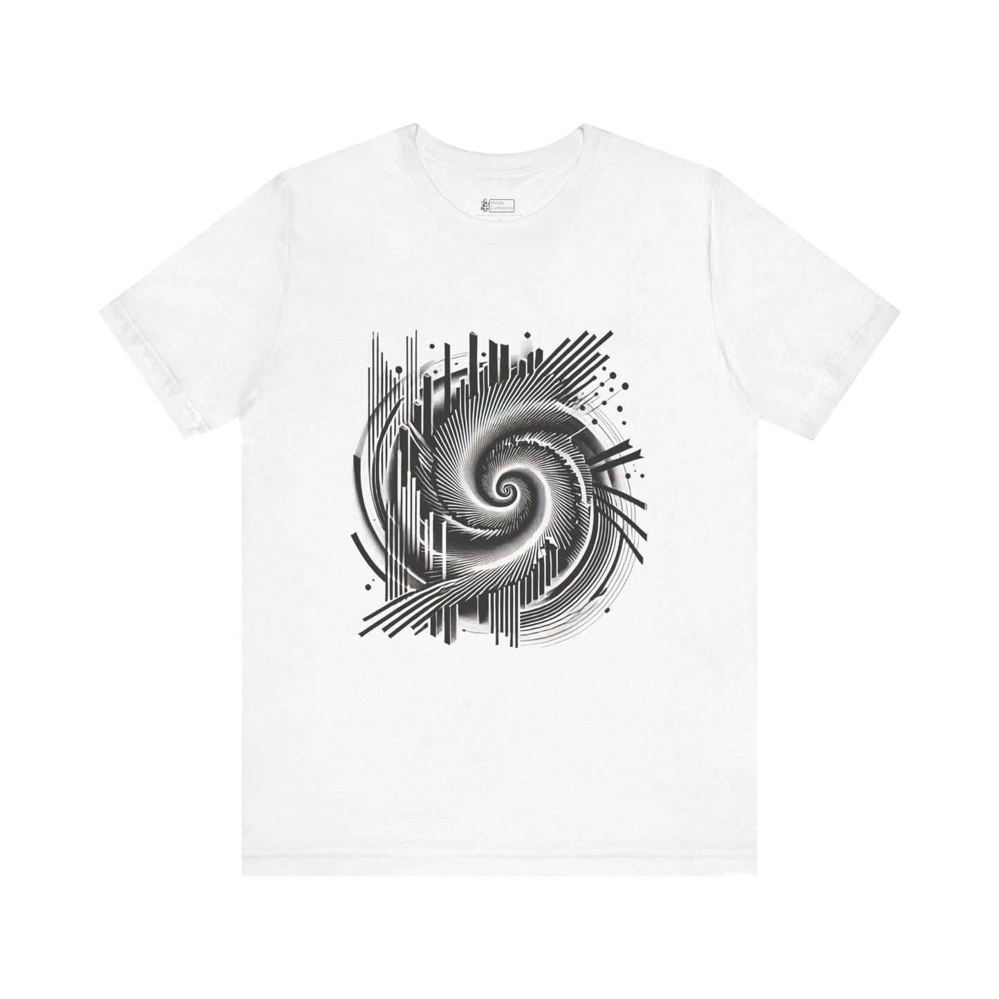 Vortex Spiral of Sound – Unisex Jersey Short Sleeve Tee
