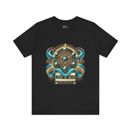 Metatron Tape Waves Shirt – Unisex Jersey Short Sleeve Tee