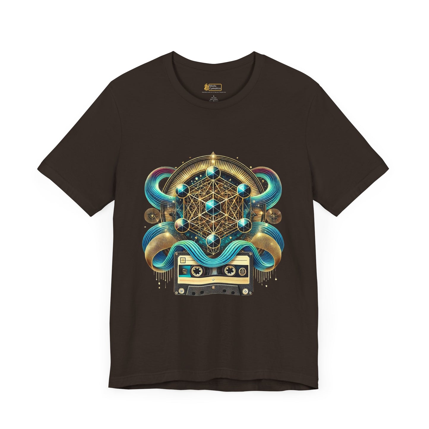 Metatron Tape Waves Shirt – Unisex Jersey Short Sleeve Tee