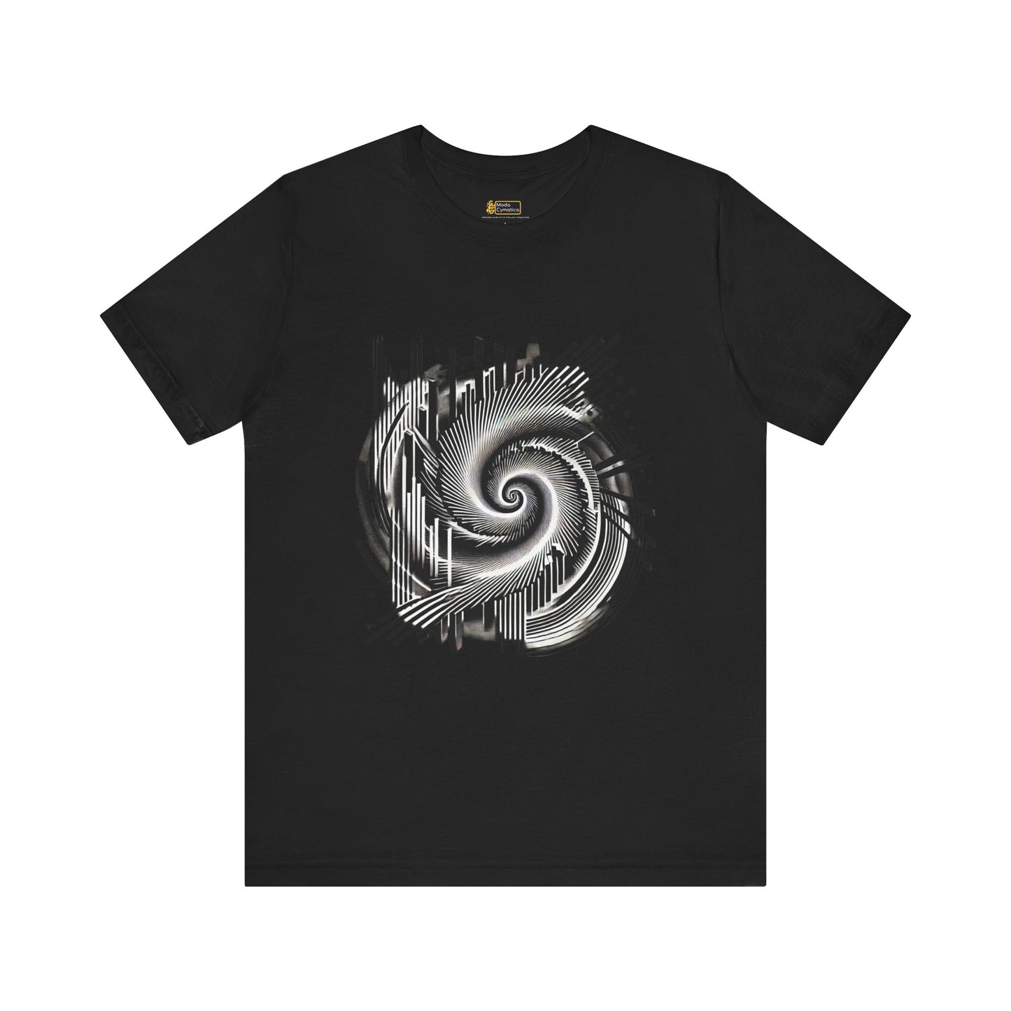 Vortex Spiral of Sound – Unisex Jersey Short Sleeve Tee