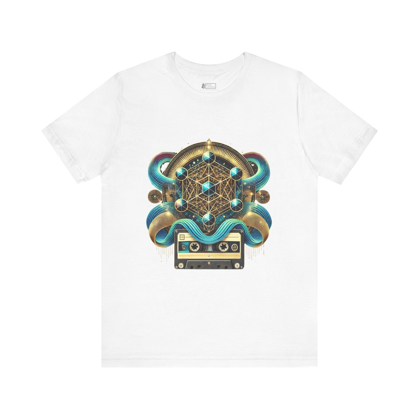 Metatron Tape Waves Shirt – Unisex Jersey Short Sleeve Tee