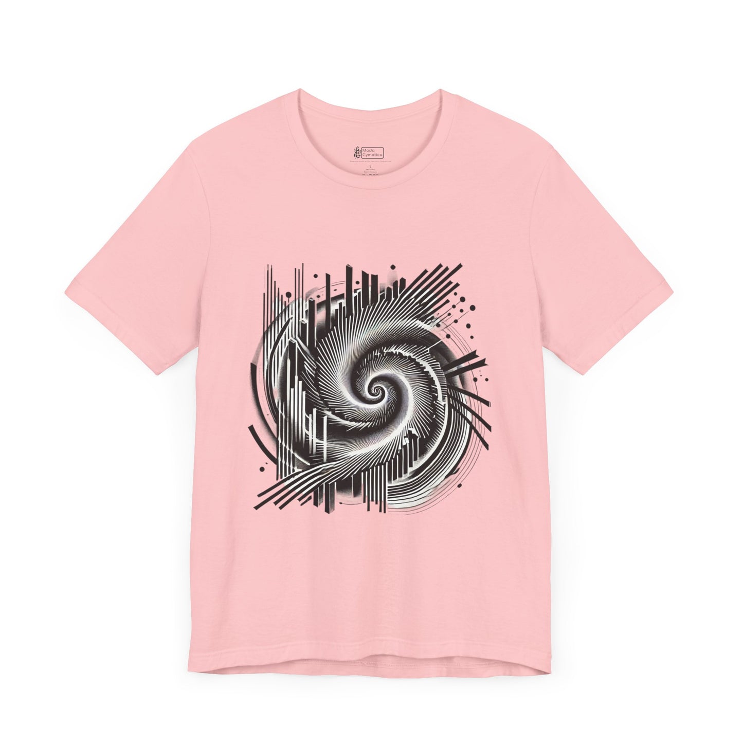 Vortex Spiral of Sound – Unisex Jersey Short Sleeve Tee