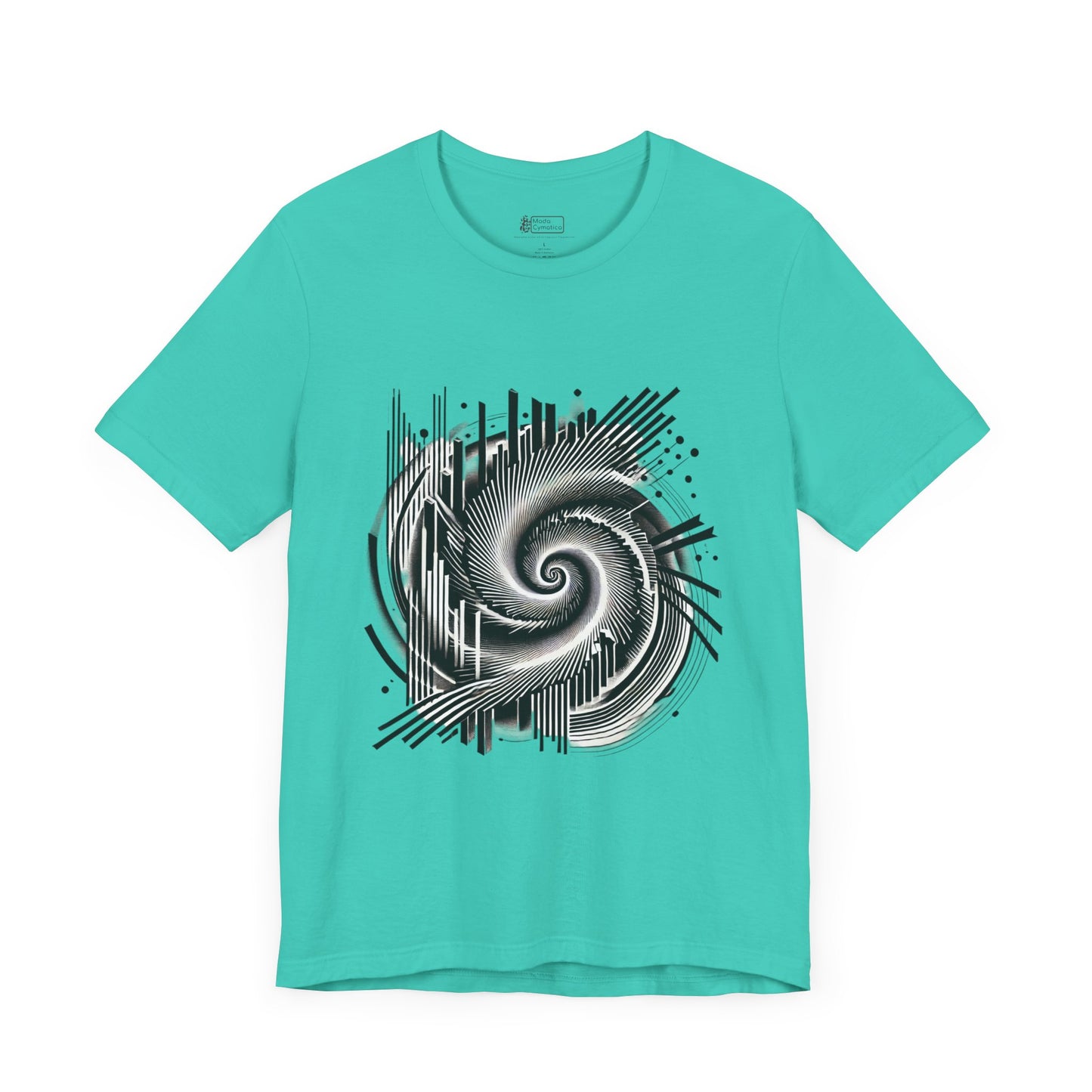 Vortex Spiral of Sound – Unisex Jersey Short Sleeve Tee