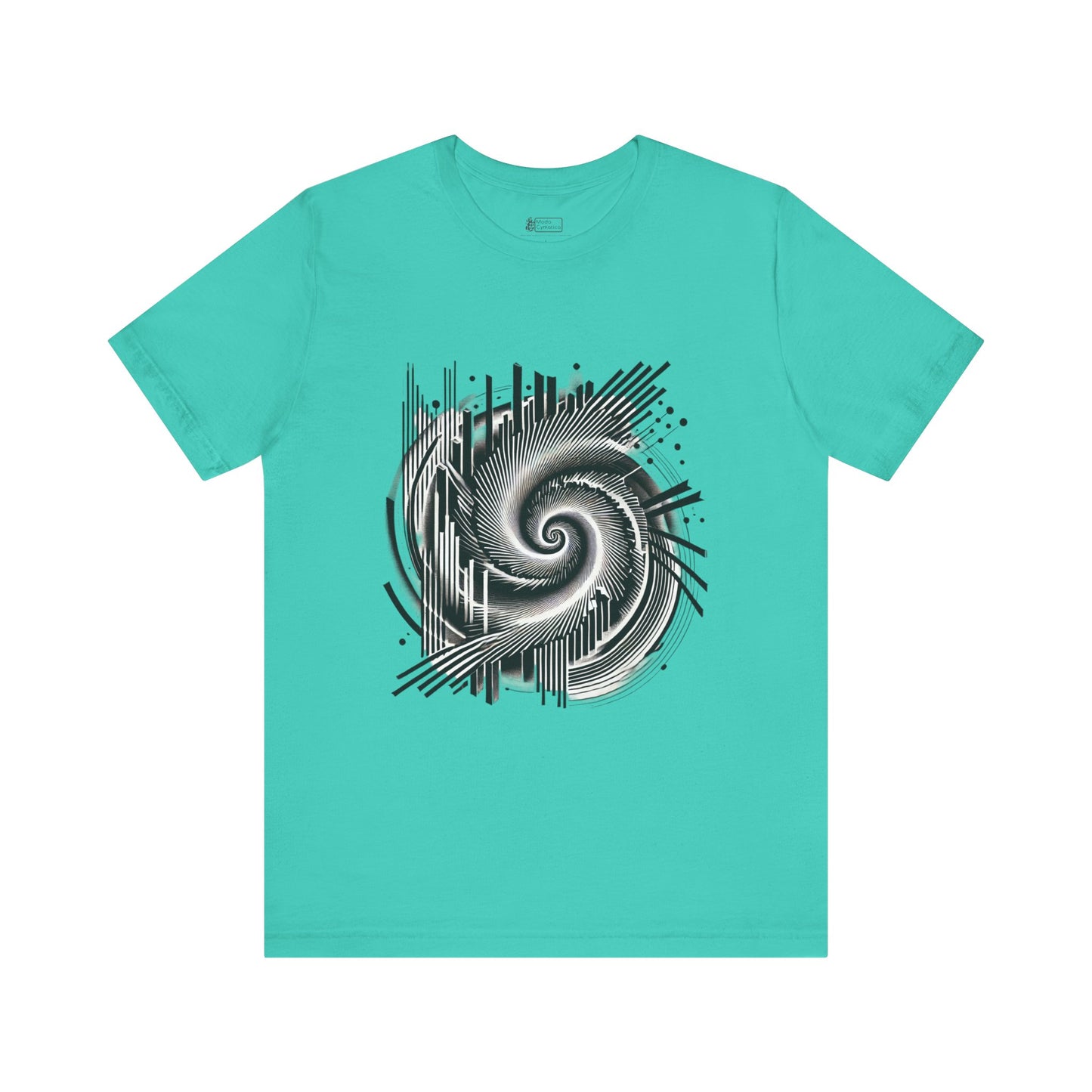 Vortex Spiral of Sound – Unisex Jersey Short Sleeve Tee