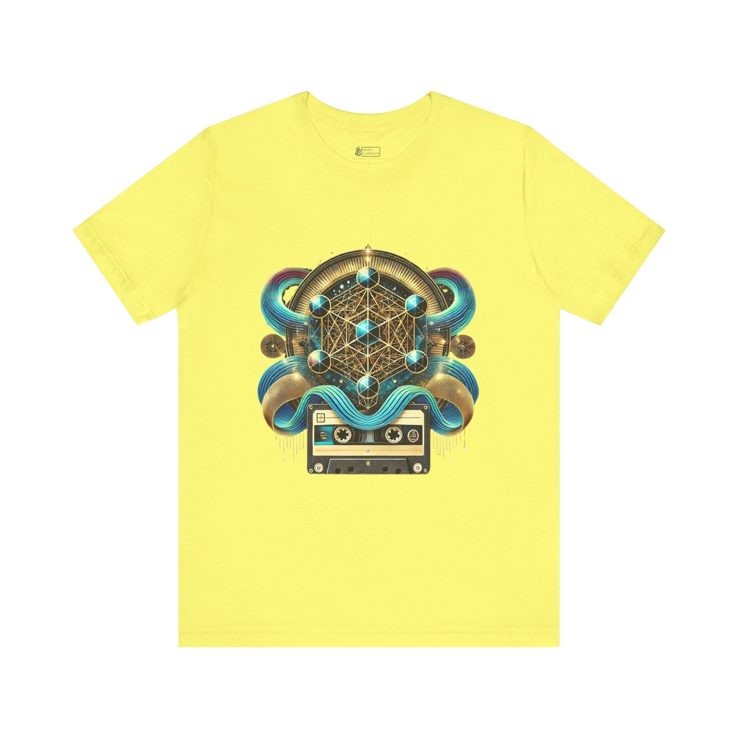 Metatron Tape Waves Shirt – Unisex Jersey Short Sleeve Tee