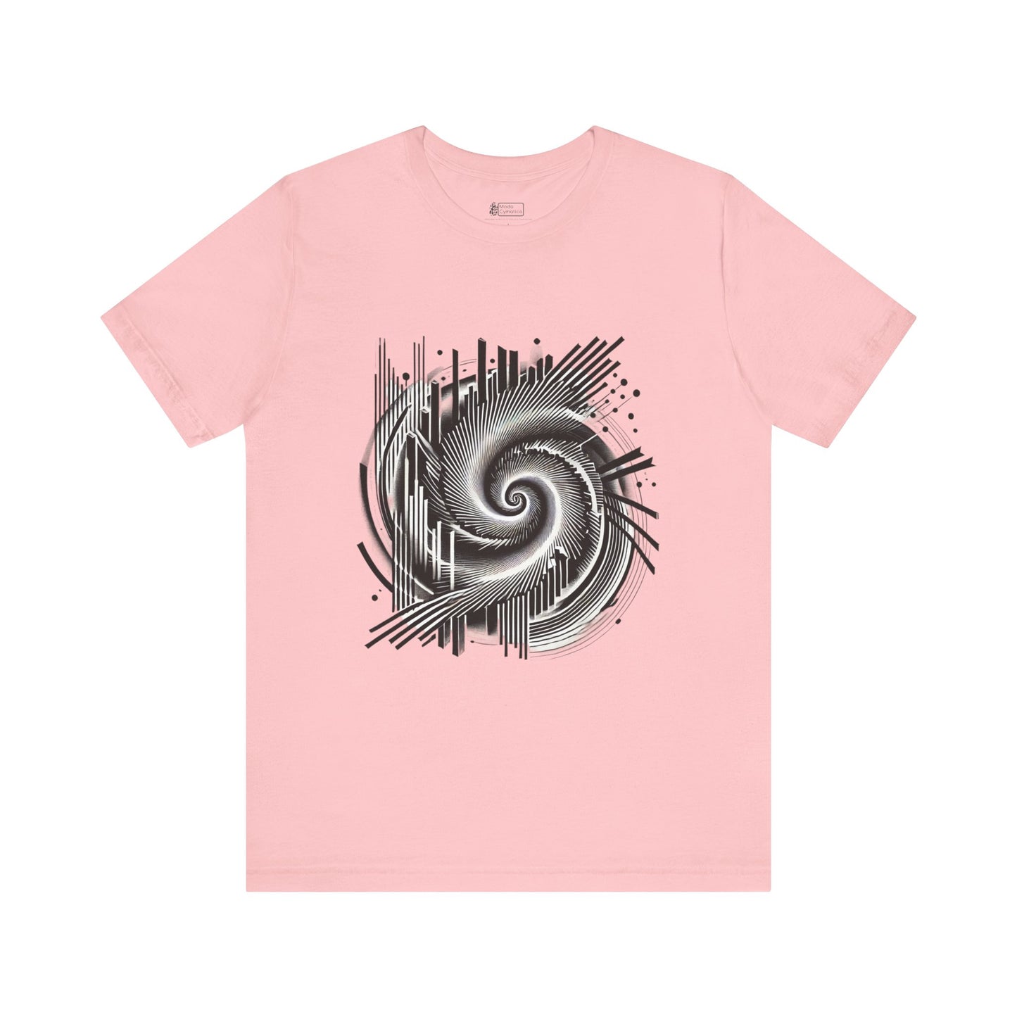 Vortex Spiral of Sound – Unisex Jersey Short Sleeve Tee
