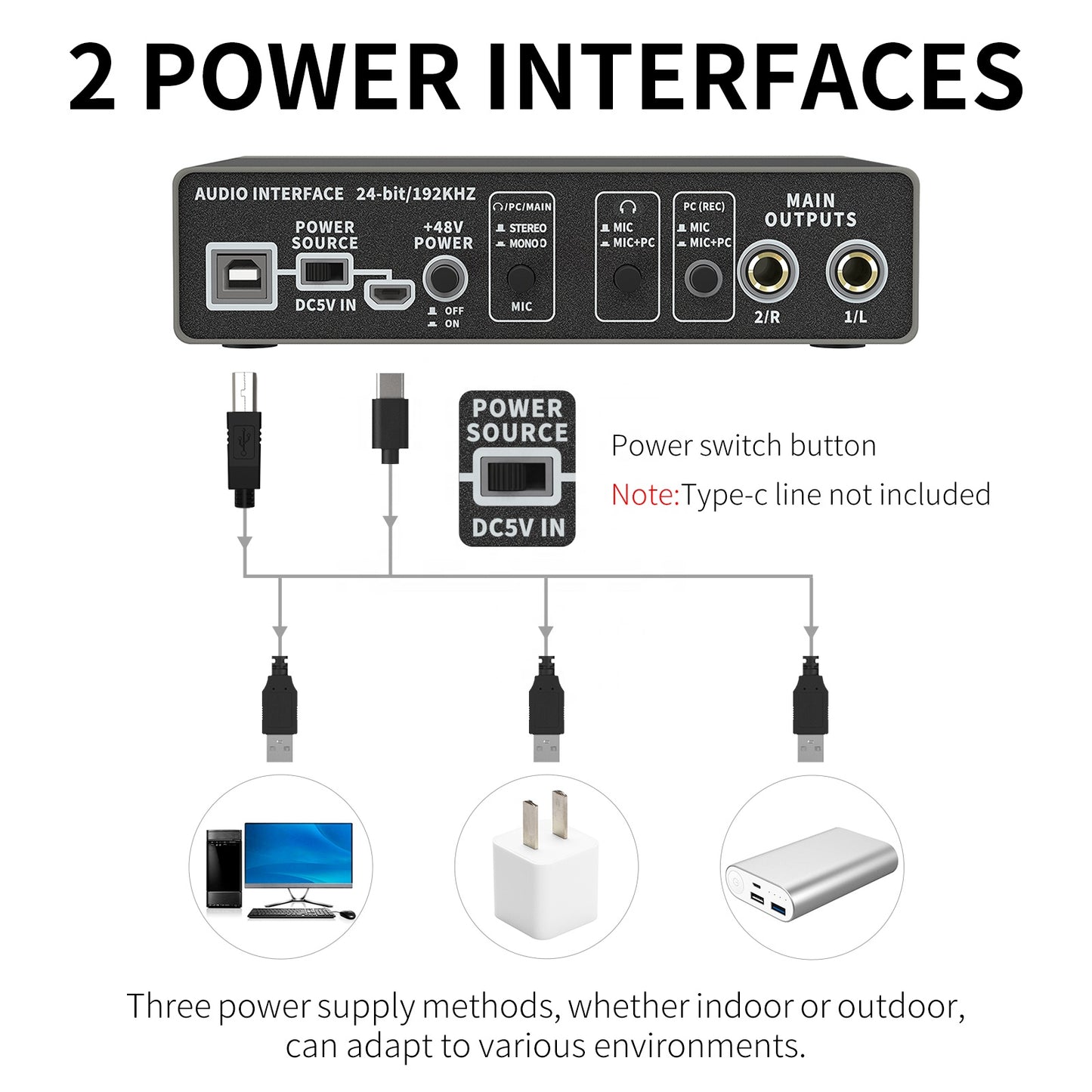 Xtuga E22 USB Audio Interface