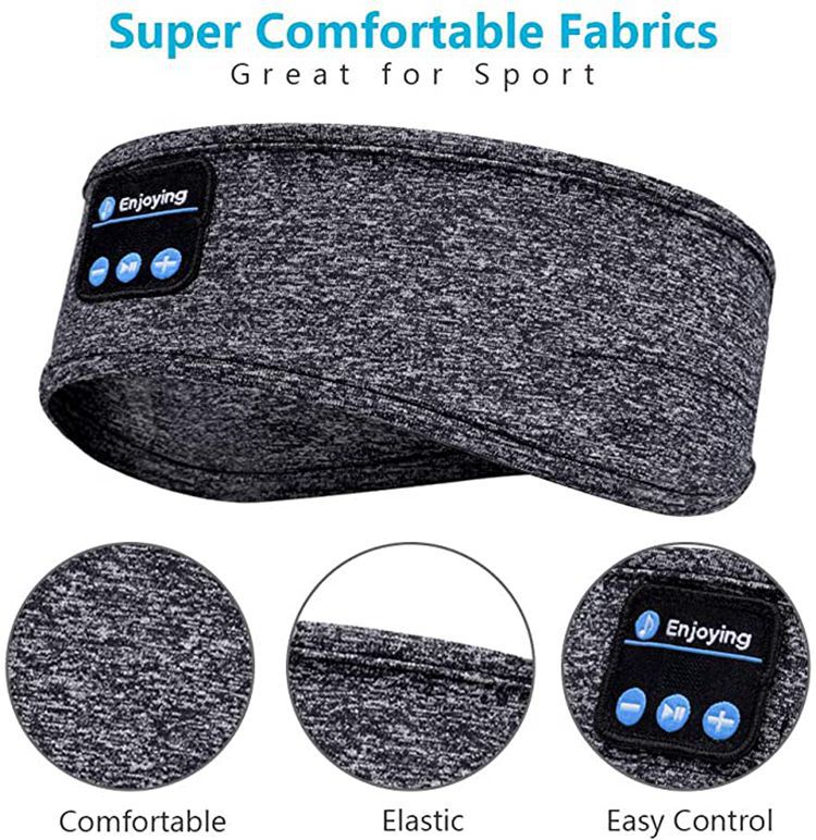 Wireless Headband Headphones Sleep ASMR & Meditation Ultra-Soft & Comfortable