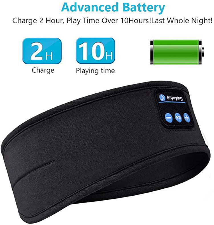 Wireless Headband Headphones Sleep ASMR & Meditation Ultra-Soft & Comfortable