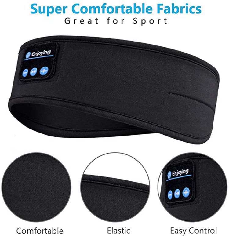 Wireless Headband Headphones Sleep ASMR & Meditation Ultra-Soft & Comfortable